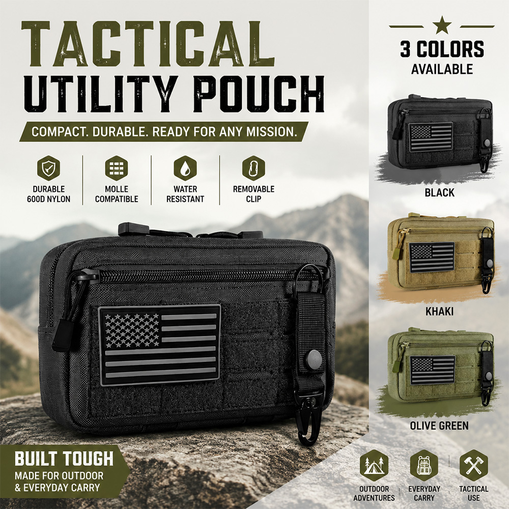 First Aid Bag Kit - Taktyczna torba Molle EDC, apteczka outdoorowa,