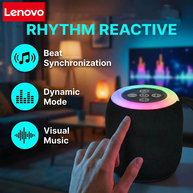 Google Speaker Nest Audio - Mini głośnik Bluetooth Lenovo ze smyczą,