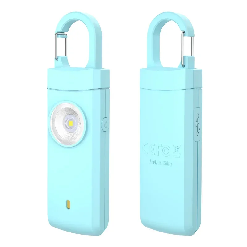Personal Alarm Keychain - Latarka LED do samoobrony, ładowana przez