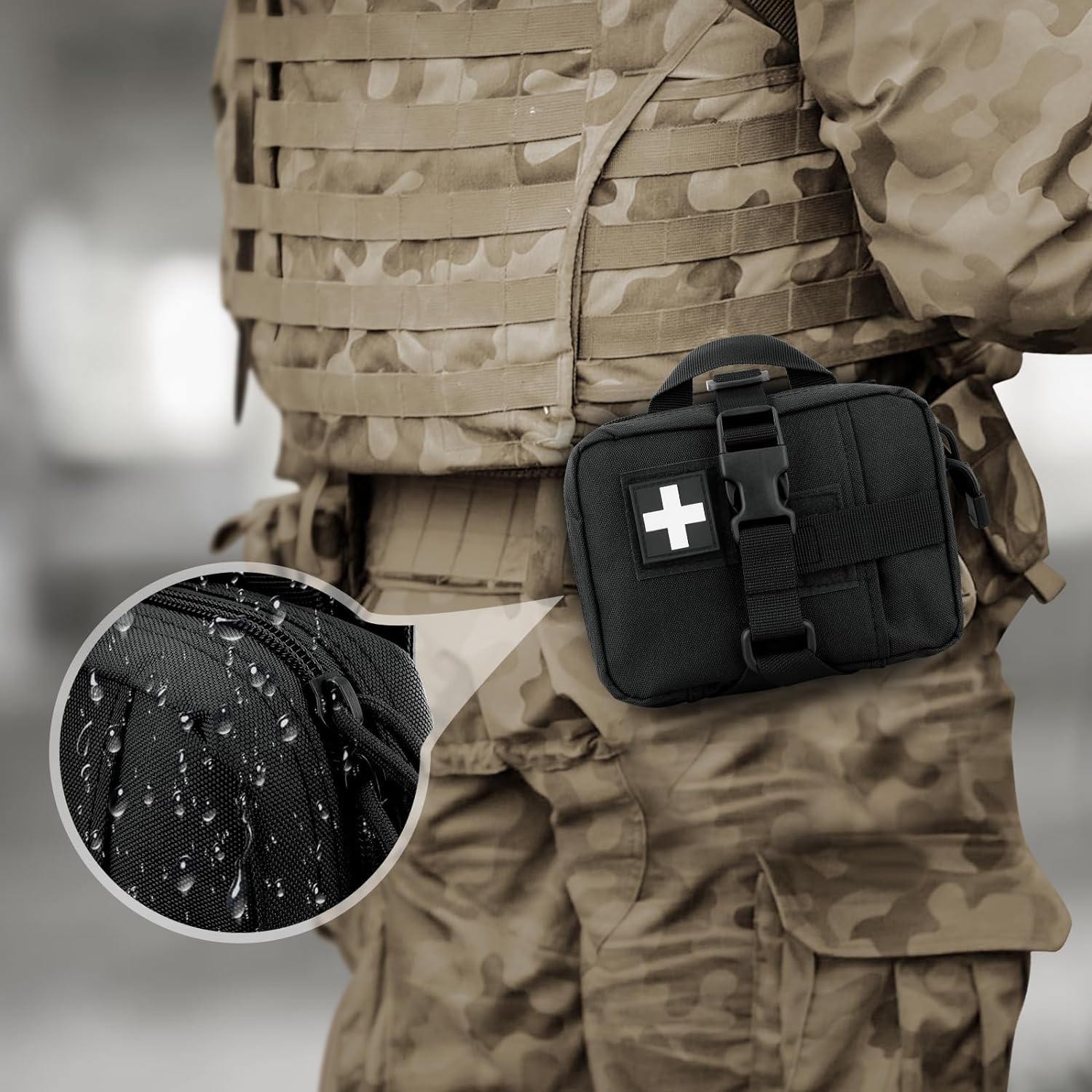 Taktyczne etui EMT, aktualizac – First Aid Bag Kit recenzja i cena