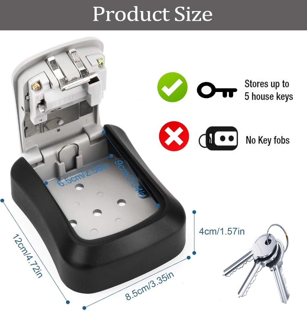 Key Safe Wall Mounted Waterpro – Lockbox Key Secure recenzja i cena