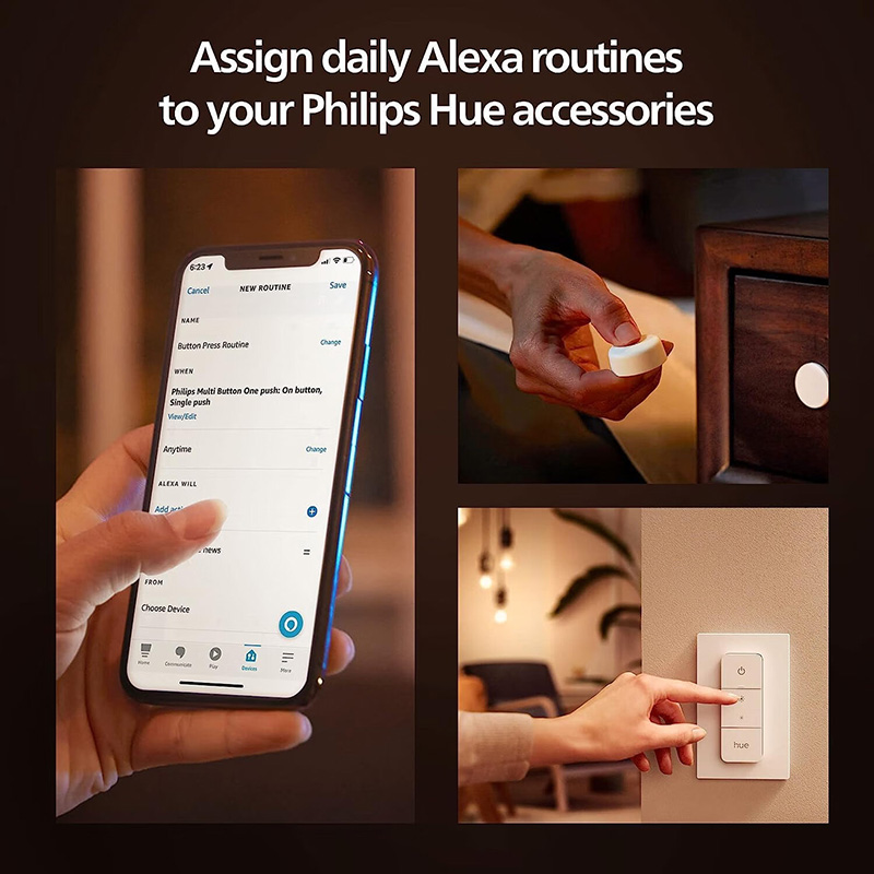Inteligentny przełącznik ściem – Philips Light Hue Color recenzja i cena