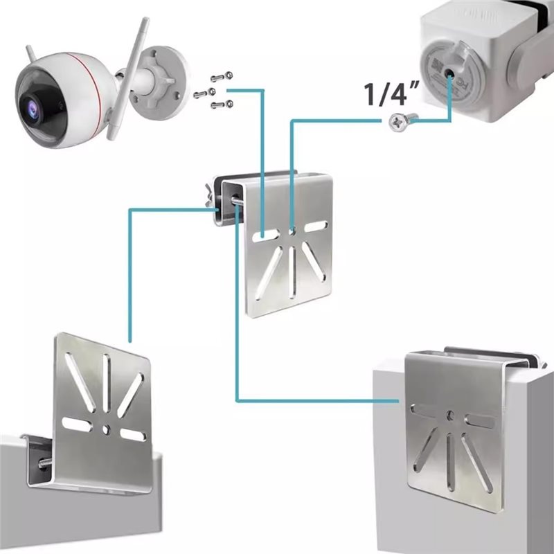 Uchwyt do montażu na rynie T24 – Eufy Camera S340 recenzja i cena