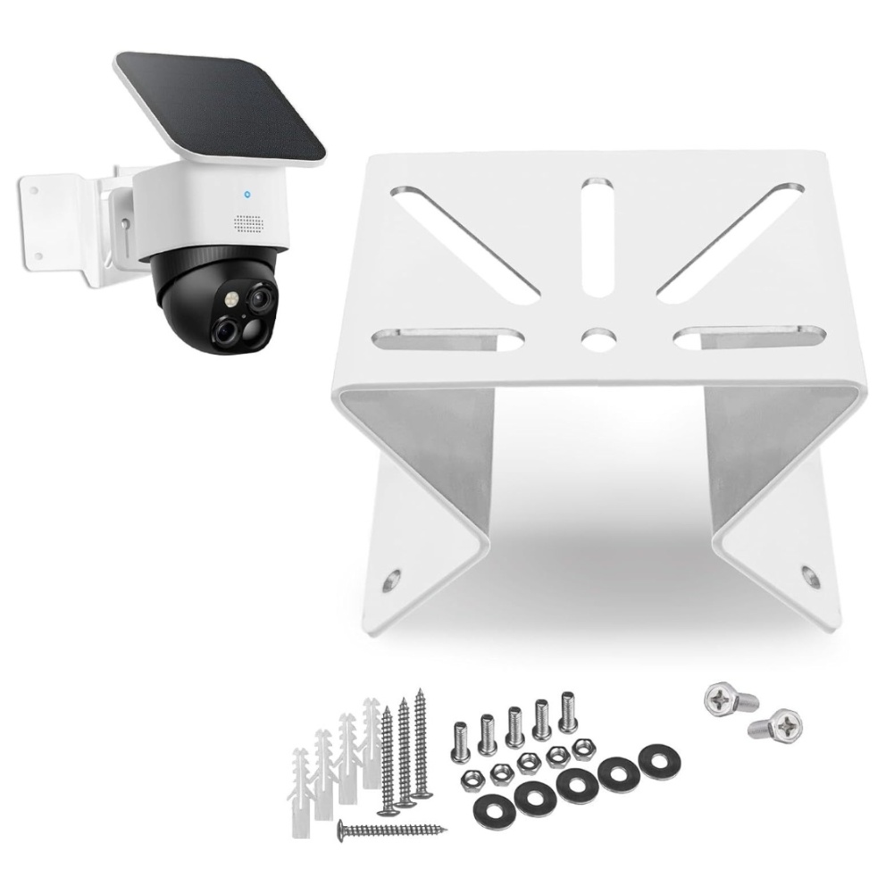 Biały uchwyt narożny do kamery – Eufy Camera S340 recenzja i cena