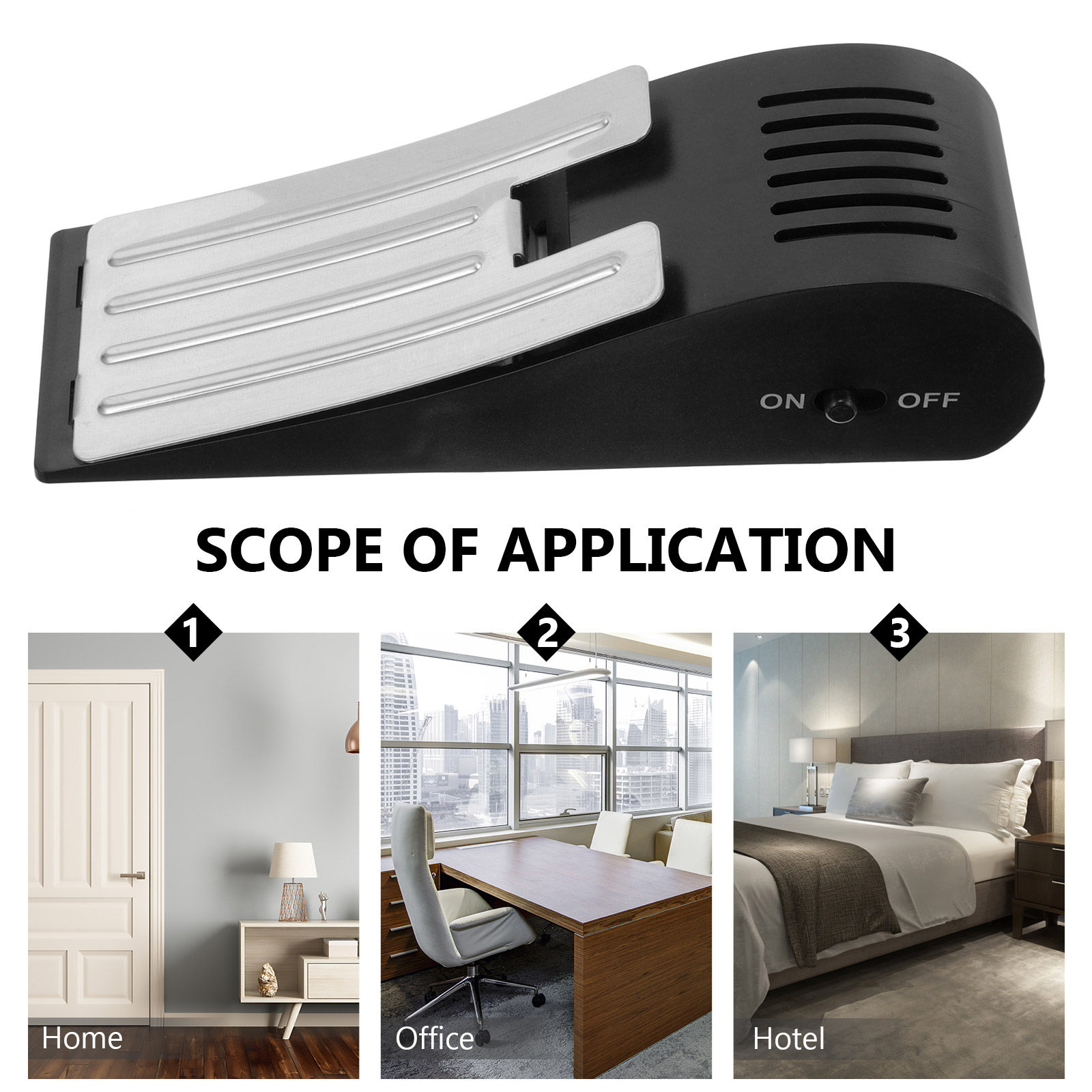 Klinowy alarm zatrzymujący drz – Door Stop Alarm recenzja i cena