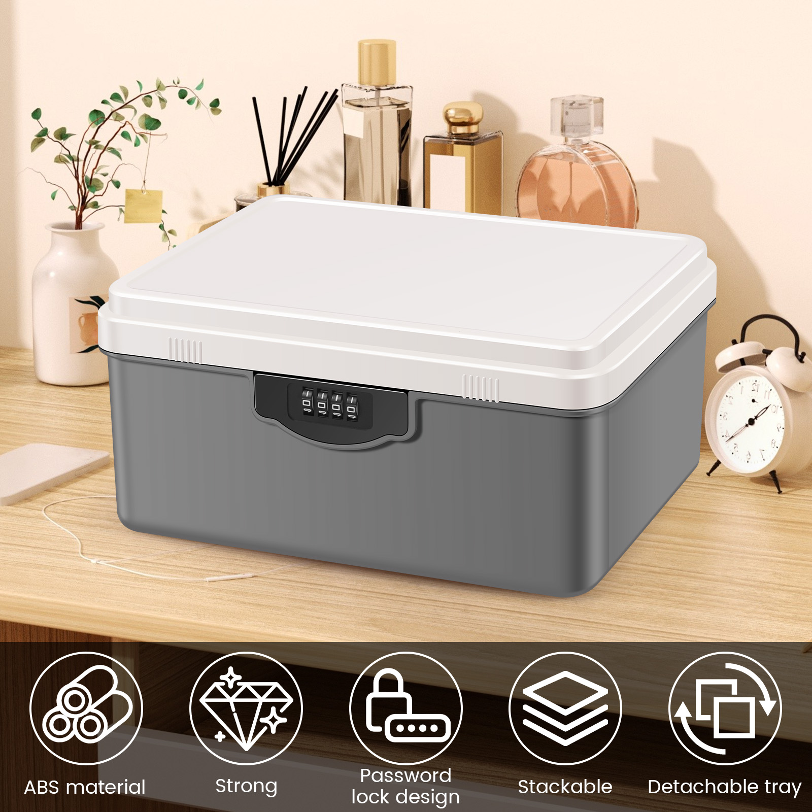 Cyfrowy sejf na hasło, skrzynk – Medicine Cabinet Lock recenzja i cena