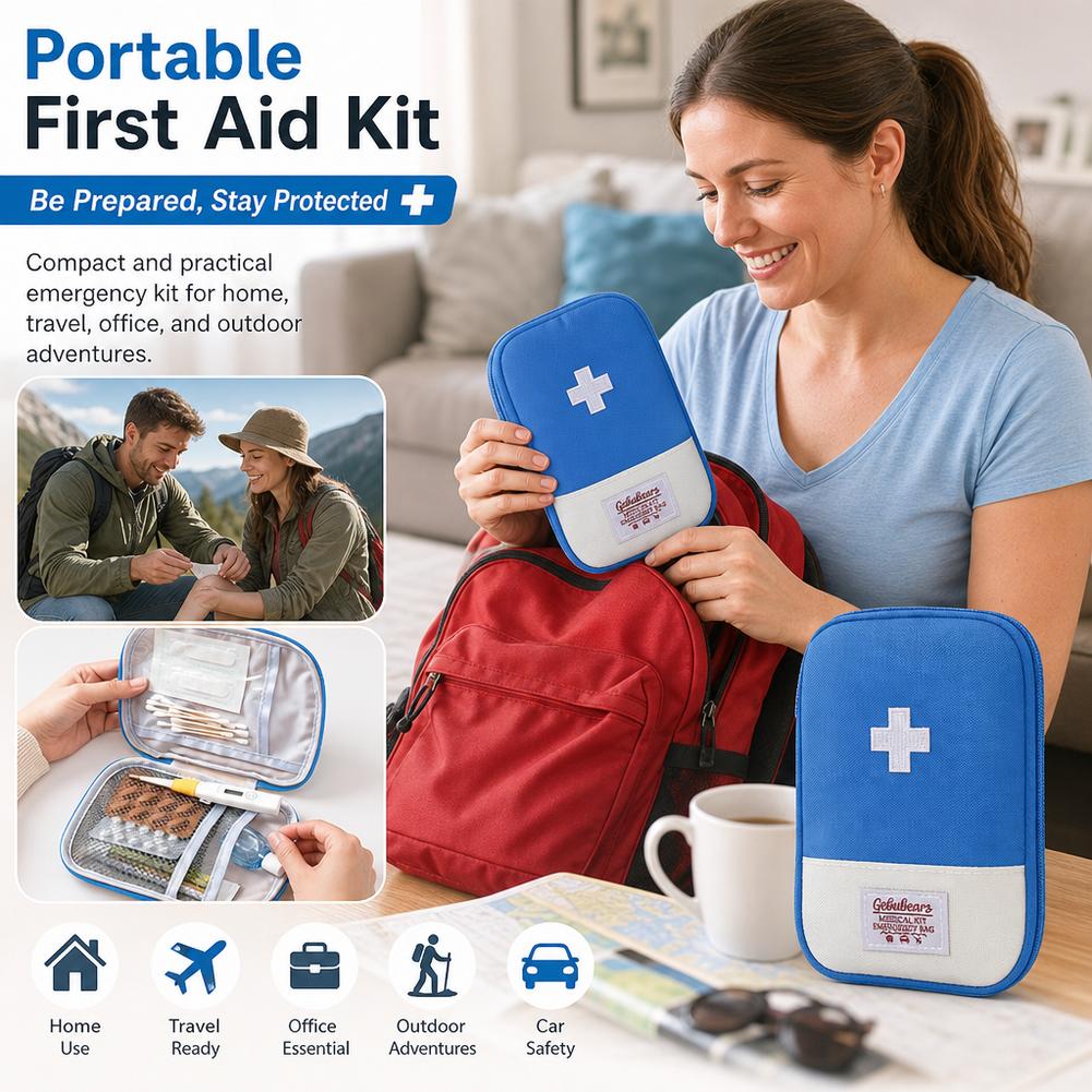 Duża, przenośna torba na aptec – First Aid Bag Kit recenzja i cena