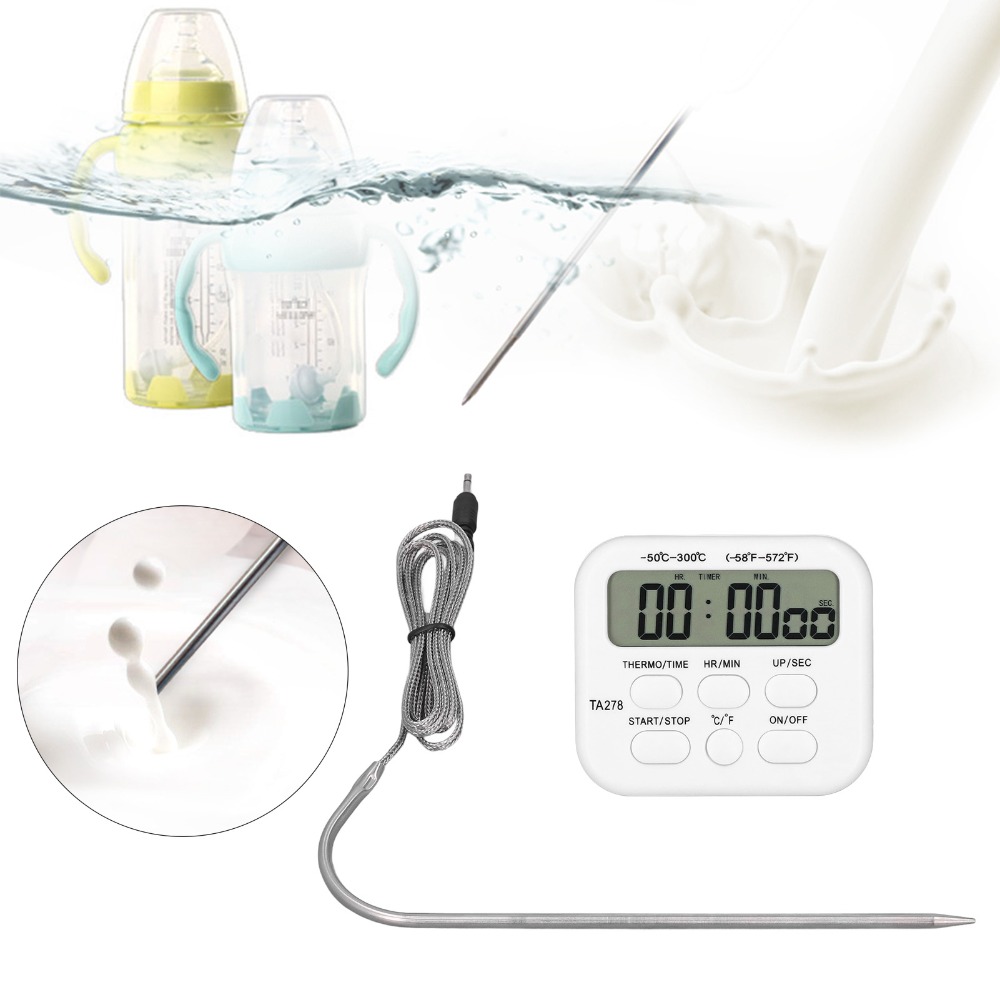 Cyfrowy termometr kuchenny ze  – Pool Alarm Float recenzja i cena